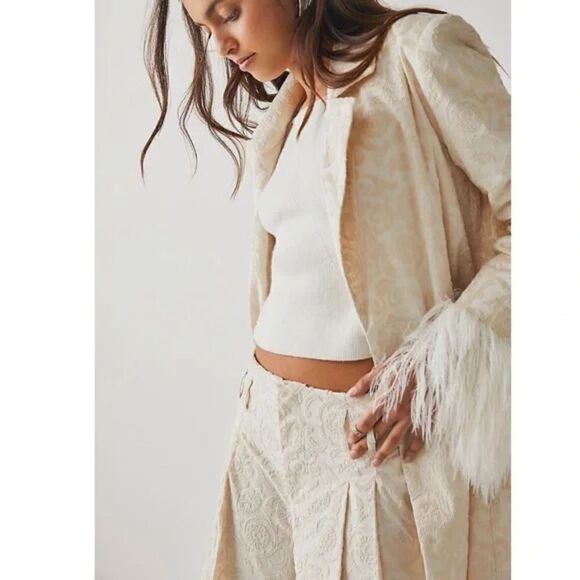 Free People Bali Margot Suit Set/ Size 12 - Picture 5 of 12